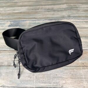 Fabletics The Belt Bag Black Crossbody Purse New